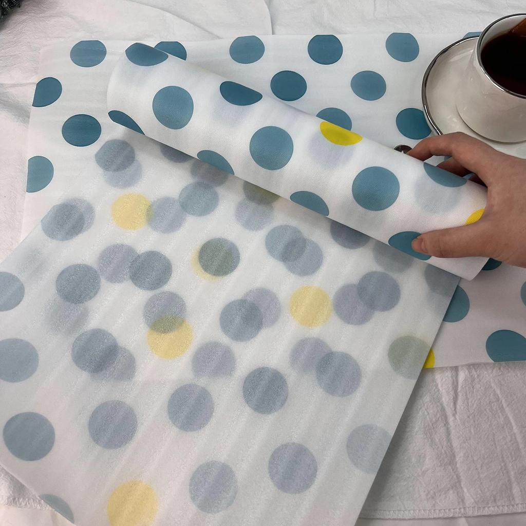 1 шт. Многоразовый коврик для ящика Контактная бумага Подкладка для шкафа Влагостойкий Водонепроницаемый Нескользящий Подкладка-коврик для полки кухонного стола