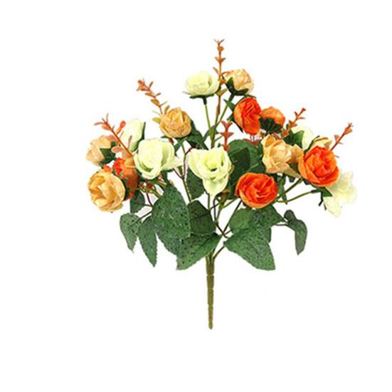 1 букет 21 головка домашний свадебный декор искусственные цветы розы цветы