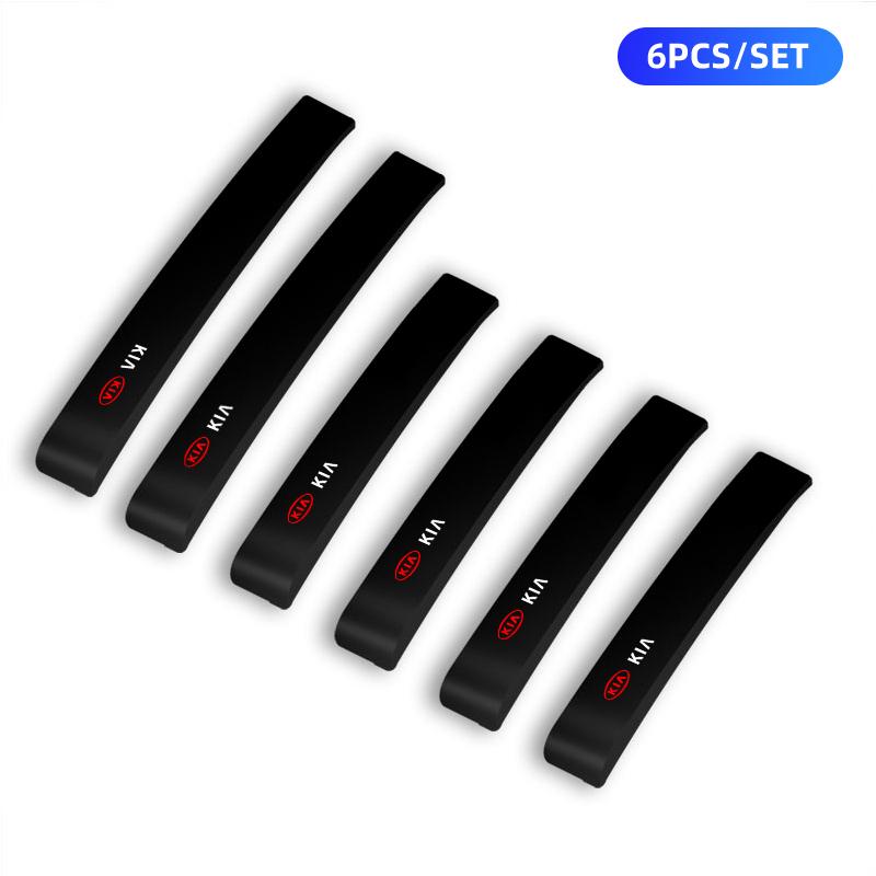 Rubber Car Anti-Collision Bumper Strip Guards Protector Stickers For Kia Cerato