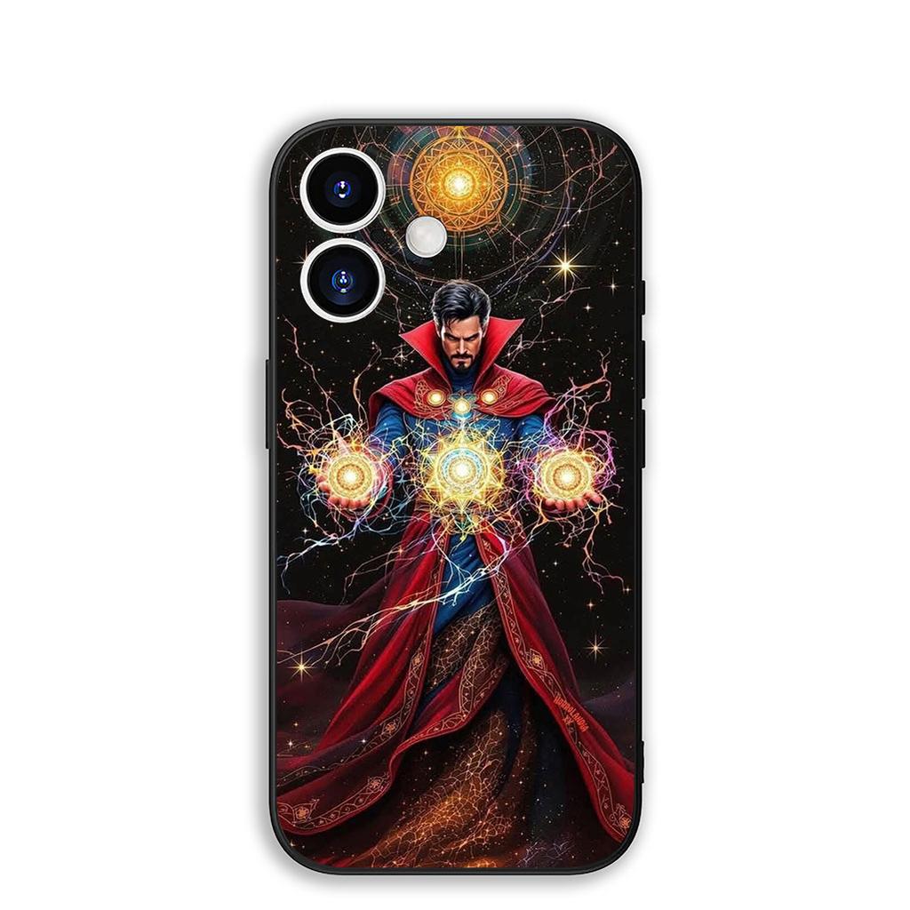 for Apple iPhone 17 16 Plus 13 12 Pro Max Mini X XR Xs ProMax 16E 15+ 17+ Air Phone Case Scarlet Witch Marvel Doctor Strange