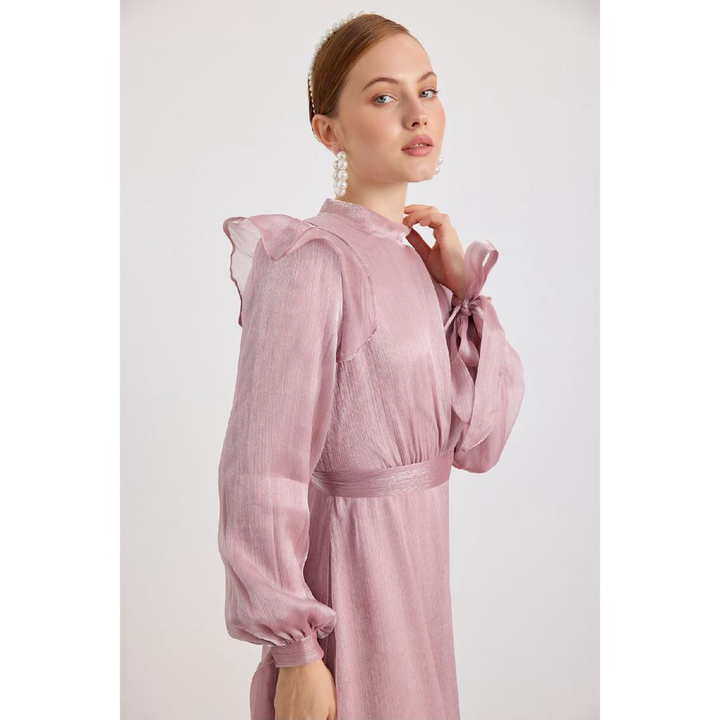 Темно-синее вечернее платье Mira