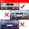 For BMW 3 Series E90 E91 LCI M Sport 2009-2012 Pair Front Bumper Splitters Lip Car Diffuser Splitter Spoiler Body Kit Cover