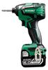 HiKOKI Impact Driver with 2 Storage Quick and Case 14.4V 6.0Ah Batteries, Charger, WH14DB(2YC)