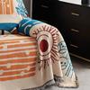Universal Sofa Cover Slipcover Single Armchair With Non-Slip Backrest Cushion Blanket Nordic Style