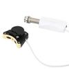 Hidden Ukulele Pickup for 2 Knobs for Main and Mic Volume Musical Instrument Accessory 4-String Ukuleles, Adjustment,