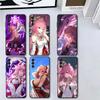 Мягкий чехол для телефона Genshin Impact Яэ Мико для Samsung A17 A37 A57 A16 A26 A36 A56 A15 A25 A35 A55 A14 A24 A34 A54 A13 A23 A33 A53