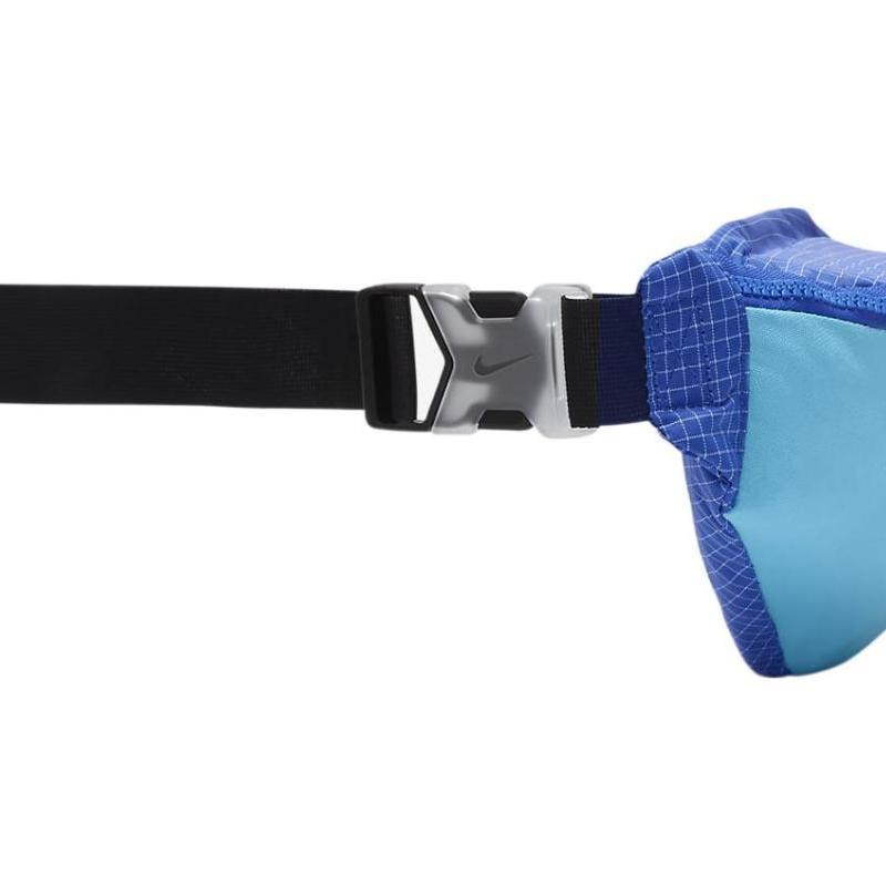 Nike Нейлоновая сумка через плечо, поясная сумка обычного размера, унисекс, синяя, повседневная, DJ1620-405