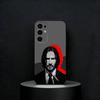 Крутой чехол для телефона с изображением персонажа из фильма «Джон Уик» для Samsung S25, S24, S23, S22, S21, S20, Plus, Fe, Lite, Другие Черный чехол