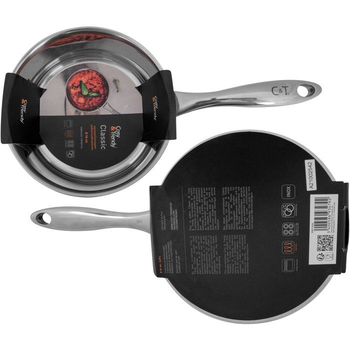 Casserole - COSY & TRENDY - CLASSIC - Acier inoxydable - Ø18 cm - 2,29 L - Tous feux dont induction