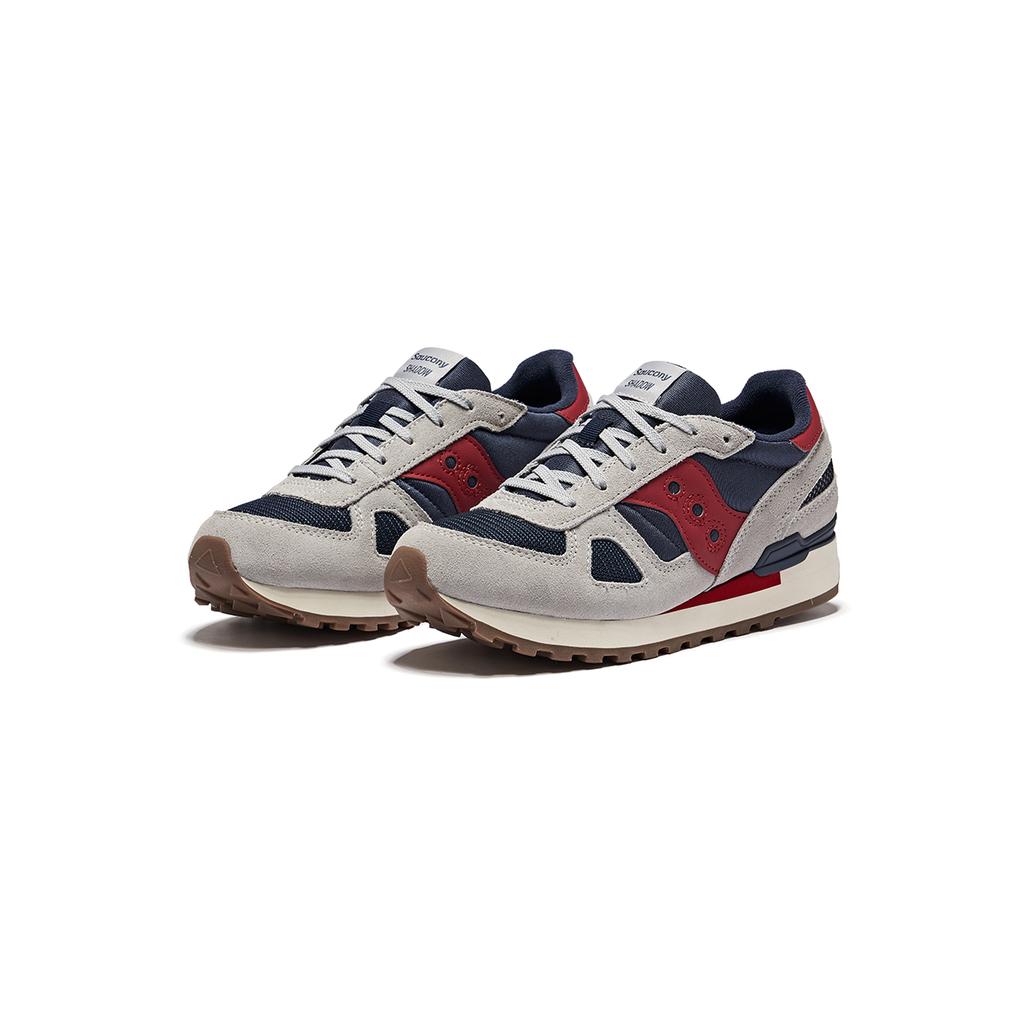 SAUCONY Shadow Original Удобные Универсальные Низкие Детские Повседневные Кроссовки Детские кроссовки Серый Синий SK267821