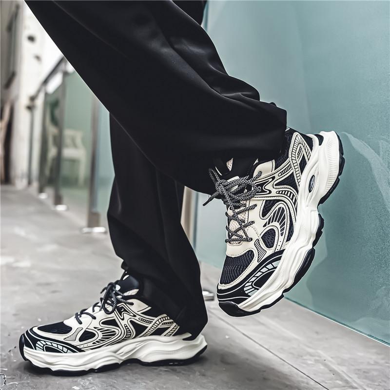 2024Женские роскошные массивные кроссовки, трендовая модная сетчатая дышащая обувь для мужчин, спортивная, беговая, повседневная, женская, фитнес, вулканизированная