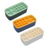 Ice Cube Tray Office Home Soft Reusable Silicone Ice Cube Mold Large Capacity Ice Maker With Lid Ice