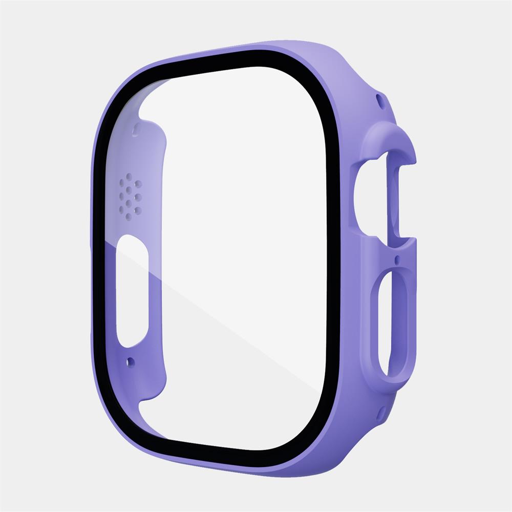 Glass+Case For Apple Watch Ultra 49mm smartwatch PC Bumper+Screen Protector Tempered Cover iwatch series Ultra 2 3 Accessories