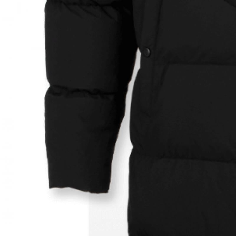 Puma Winter Winter Pre Match Outerwear Long Padded Coat Jumper Jacket Black