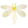 LED Light Up Dragonfly Wings for Fairy Costume, Halloween Masquerade Party Dress Up Props with Adjustable Strap, Battery Operated