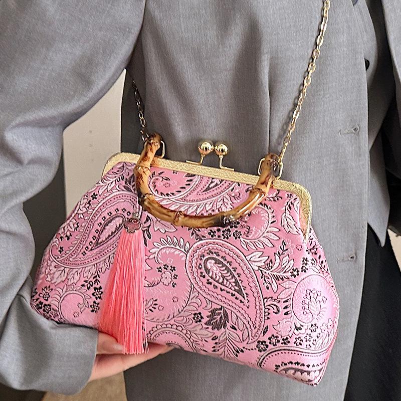 Портативная наплечная сумка-мессенджер, сумка с вышивкой жемчугом в китайском стиле, новая китайская сумка, ретро вечерняя сумка, клатч, женская сумка.