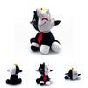 Charming New Ranboo Sit Cute Plush Toy Black And White Sheep Doll For Home Decor