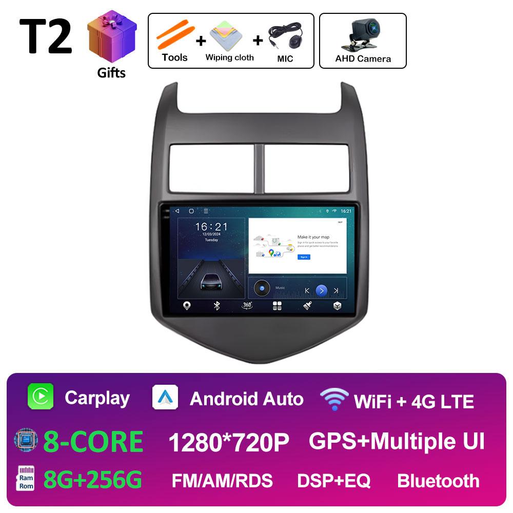 Для Chevrolet AVEO Sonic 2011 2012 2013 Интеллектуальная система Беспроводной Carplay Автомобильный мультимедийный аудио-видео проигрыватель GPS-навигация BT