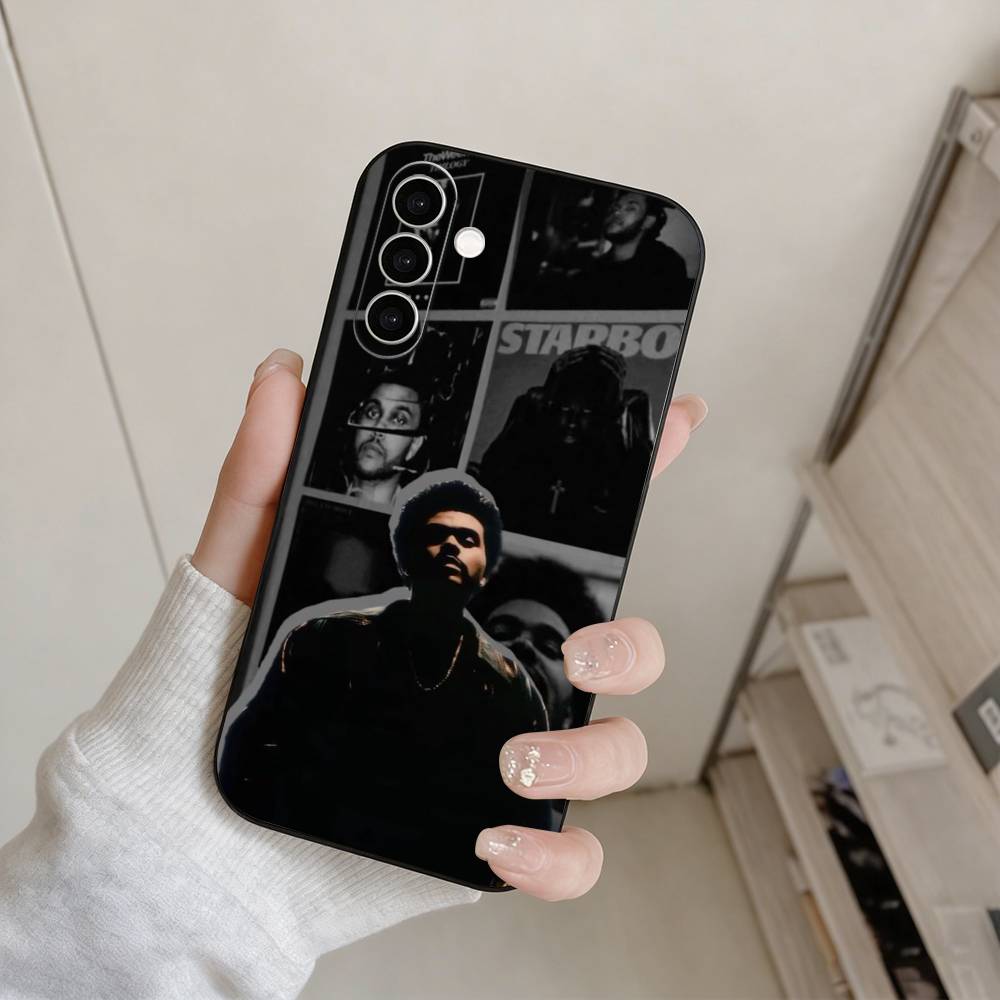 Чехол для телефона The Weeknd XO Singer для Samsung Galaxy A73, A72, A71, A70, A53, A52, A51, Другие Мягкий черный чехол