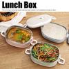 Kitchen Utensils Lunch Box Lunch Box Portable Stainless Steel Food Container for Student Children Work Stainless Steel Lunch Box