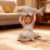 New 45cm Shark Toy Soft Stuffed Sea Animal Accompany Pillow High Quality Gifts For Birthday Children Boys Party Decro
