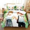 Новый набор постельного белья Bloom Into You Односпальный Полуторный Двуспальный Евро Размер Кинг Сайз Комплект для спальни Взрослый Ребенок Пододеяльник Комплекты Постельное белье с принтом Аниме
