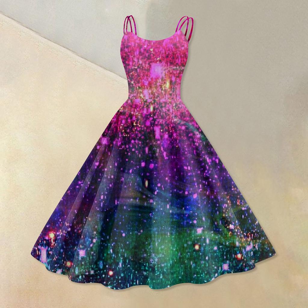 Женское модное коктейльное платье без бретелек с принтом в готическом стиле, панк, винтажное платье.