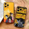 Чехол для телефона с изображением аниме S-Samurai C-Champloo для iPhone 17,16,15,14,13,12,11 Plus,Pro Max,XS,Мягкий силиконовый черный чехол