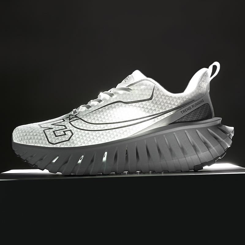 Slow shock jogging sneakers breathable comfortable non-slip running shoes couple