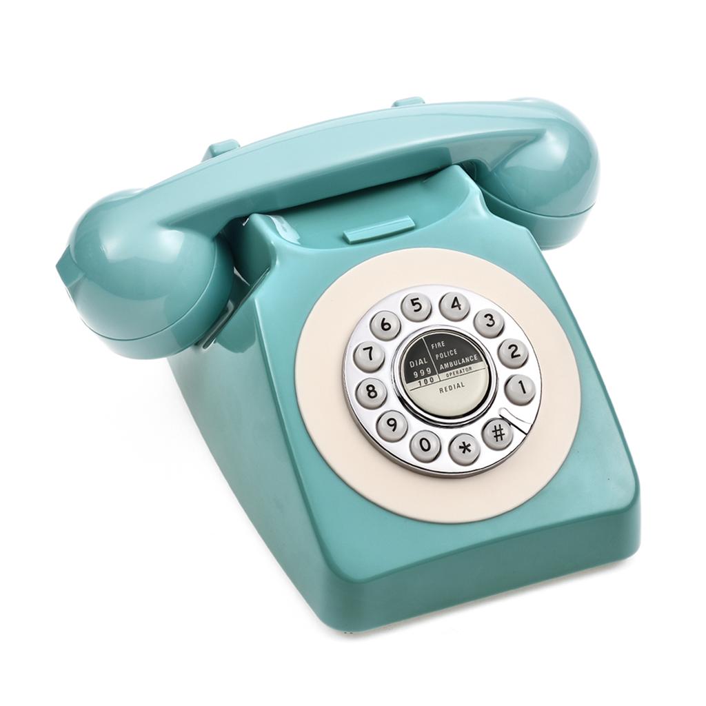 Настольный проводной телефон 80-х годов, винтажный ретро-стиль, телефонный стол, стационарный телефон, поддержка звонка, громкость
