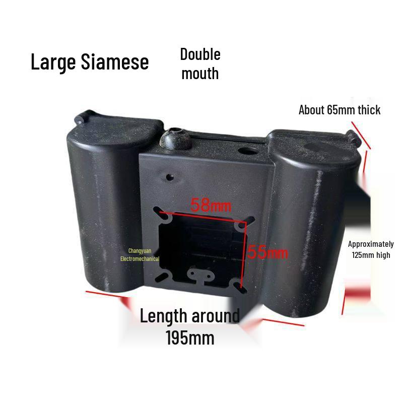 Single-Phase Motor Plastic Capacitor Box for 220V Pumps and Textile Machines.