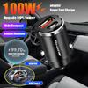 Car Charger USB Type-C Fast Charging Adapter Auto Accessories For Mercedes Benz AMG A B C E G CLA W211 W203 W204 W210 W124 C260