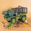 Dinosaur Truck Transport Carrier Vehicle Animal Model Tyrannosaurus Rex Truck Game Children Birthday Gifts Boys Car Toys