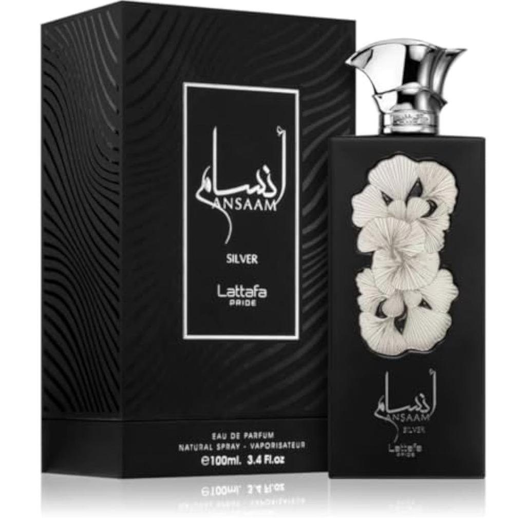 @Lattafa Ansaam Silver Стойкие духи 100 мл # UKR584_СКИДКА 60%