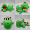 Cozy And Comfortable Nintendo Super Mario Brothers Yoshi Plush Slippers For Adults