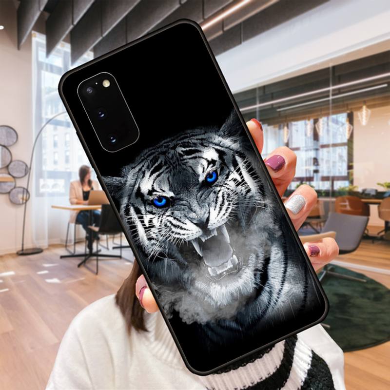 Модный чехол для телефона с тигром для Samsung Galaxy S9 S9plus S20 5G S20 ULTRA 5G S20 Plus 5G S21 S30, чехол