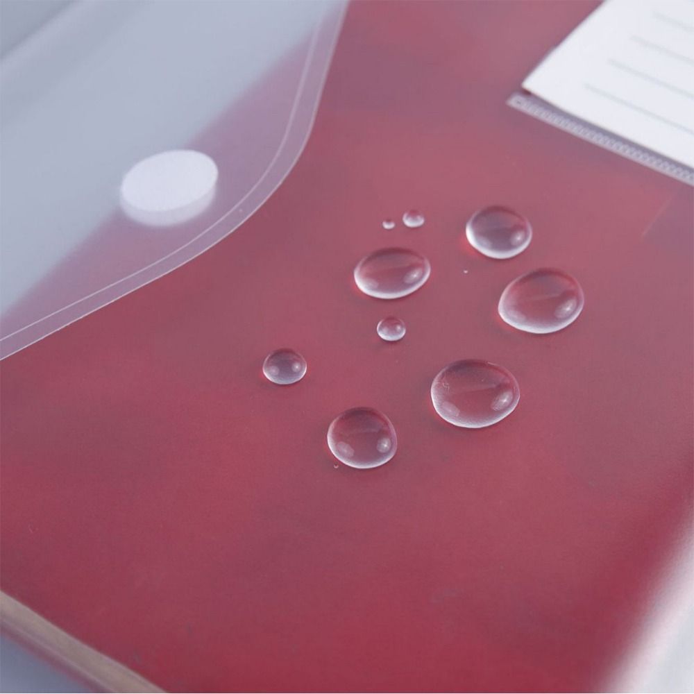 A4/A5/A7/A8 File Folder Transparent Filling Organizer Thickened File Bag Gift