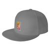 Fashion ASO (Alpen Signal Observatorium) Flat Brim Sun Hat  Durable Denim Hat Womens Visors