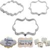 3Pcs DIY Mould Pastry Fondant Cookies Cutter Decorating Sugar Cake Mold