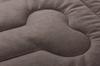 Dog bed, dog cushion, Welsti gray fur 70x50
