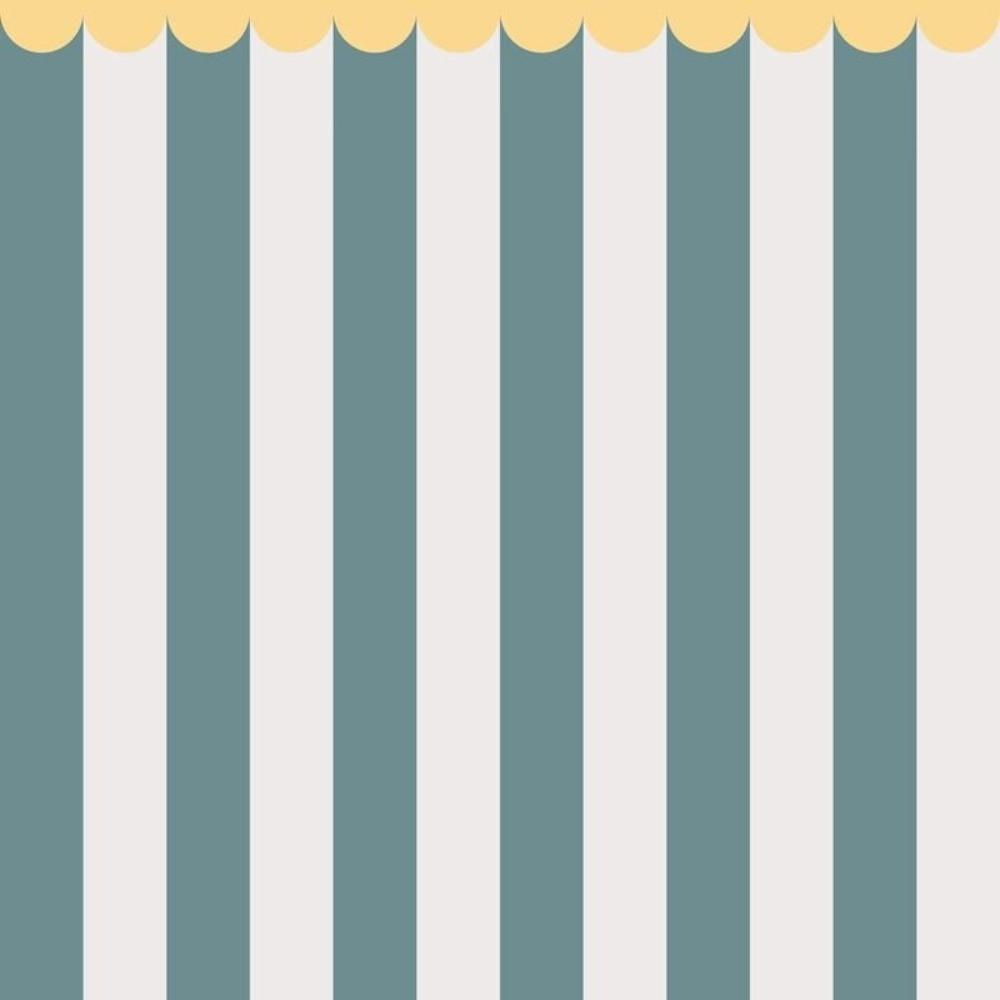 Self-Adhesive Wall Decals Scalloped Border Peel Stick Wallpaper Indoor Home Decor