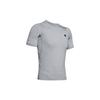HeatGear Compression Solid Crew Neck T-Shirt Men Tops Mod-Gray 1353449-011