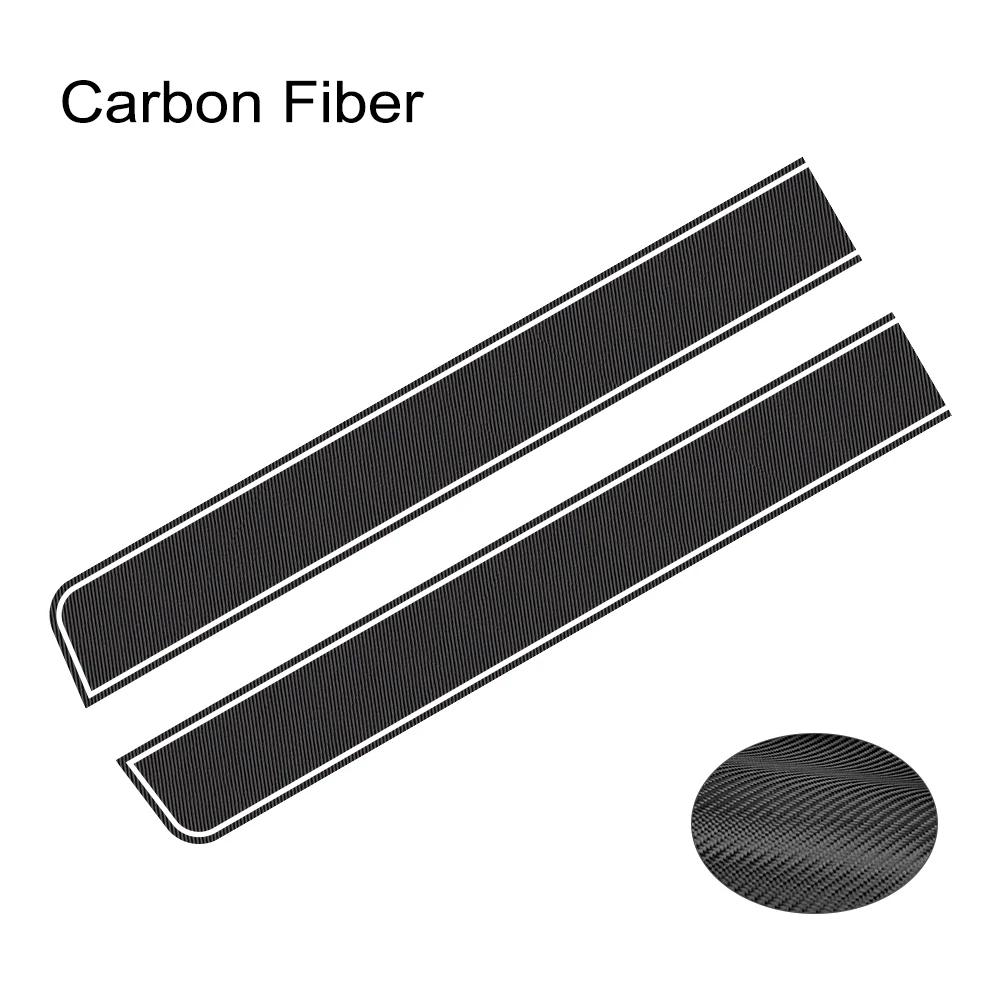 2PCS Sports Racing Car Engine Hood Stripe Sticker Waterproof PVC Self Adhesive Auto Body Vinyl Decal Car Decoration Accessories