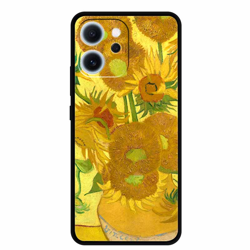 Cartoon Phone Case For Oppo Reno15 F Soft TPU Silicone Protector Relief Flower Emboss 3D Cover Funda Reno15F 15F Bumper Shield