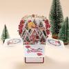 New Atmosphere Christmas Wishes Three-Dimensional Box Greeting Card