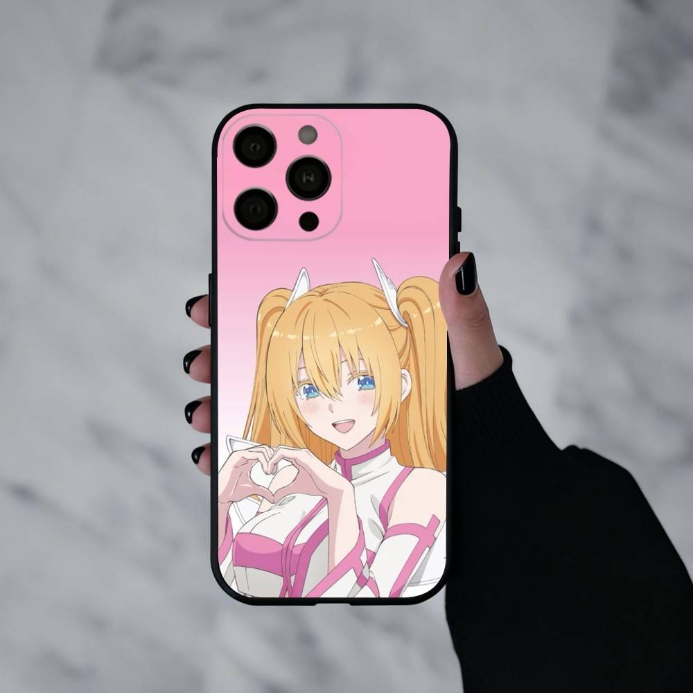 2.5 Dimensional seduction Amano Ririsa Phone Case For iPhone 17pro,16,15,14,13,12,11 Plus,Pro Max,XS,Soft Silicone Black Cover