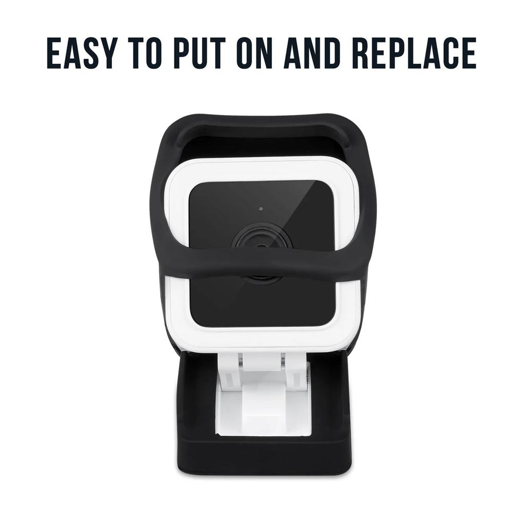 Silicone Skin Camera Protective Cover Wall Mount Surveillances Anti-Scratch for Wyze Cam Wall Mount Monitoring Protector