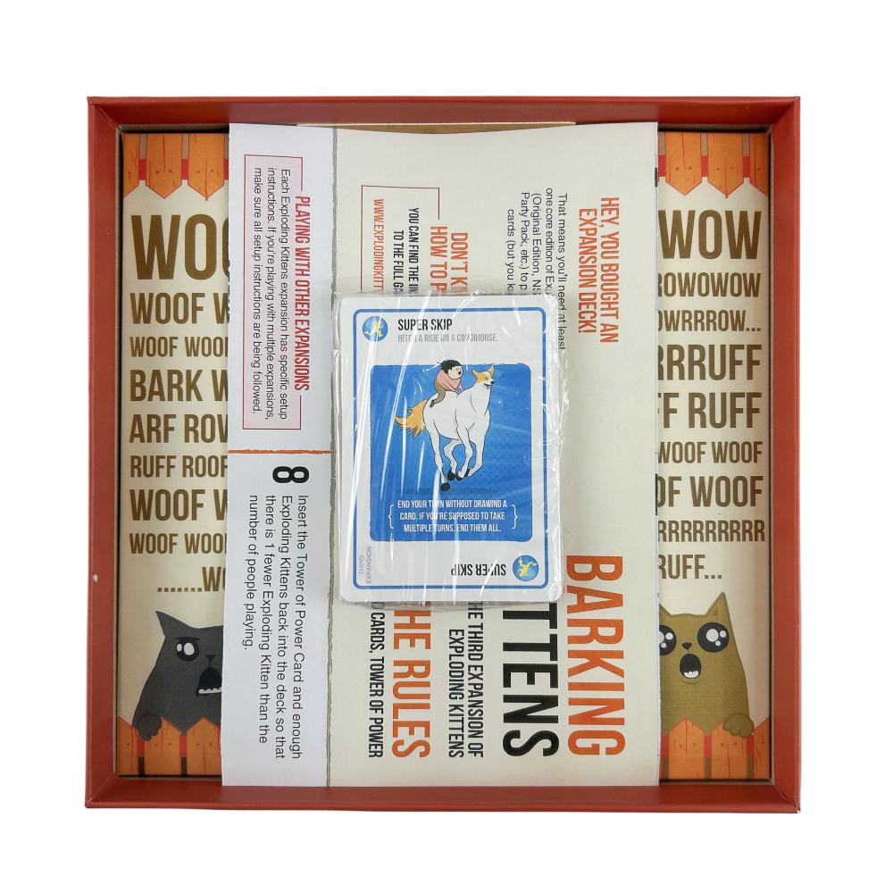 Набор «Взрывной лающий котенок» для семейных посиделок, настольных игр, веселых карточных игр для взрослых и детей, подходит в качестве подарка