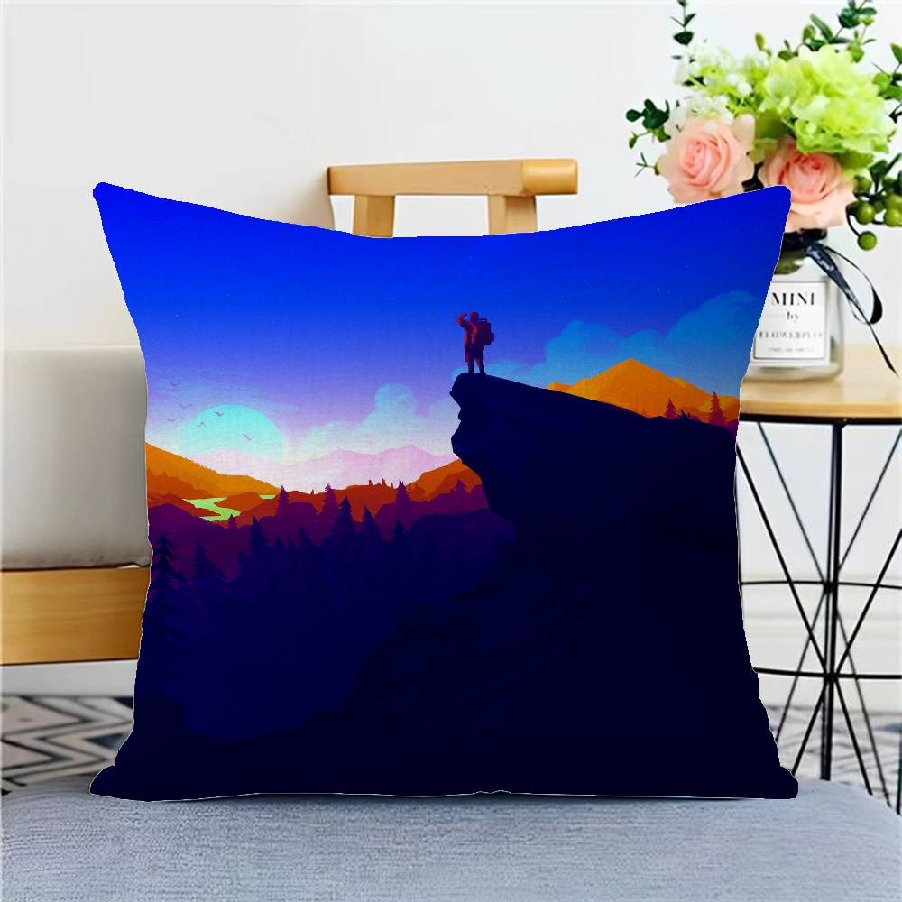 Deep Forest Firewatch Pillowcases Home Bedding Decorative Pillow Cover Wedding Super Soft Pillow Case