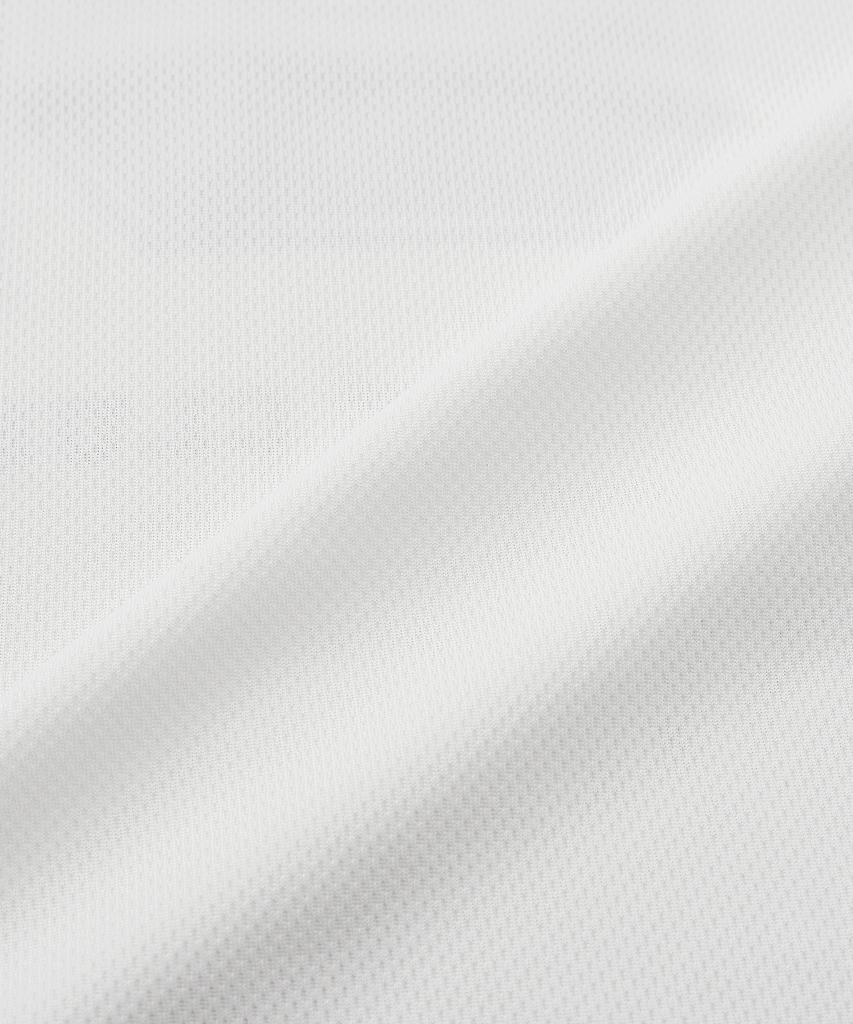DRIX Rugby Oversized Mesh Jersey Half Sleeve_White
